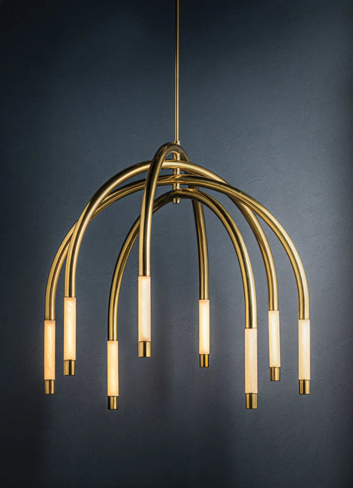 Corbett 471-48 Zeme 8-lt 48" LED Chandelier