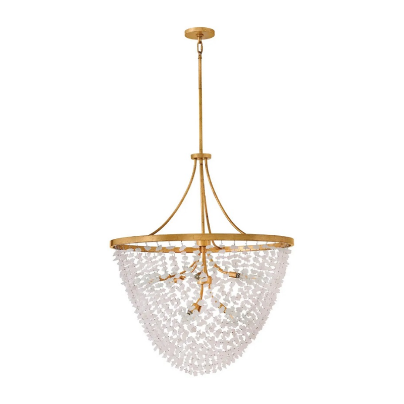 Fredrick Ramond FR41595 Myra 9-lt 35" LED Chandelier