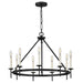 Hinkley 47475 Copley 9-lt 28" LED Chandelier - Black