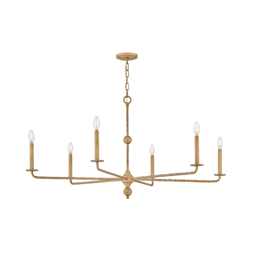 Hinkley 48628 Ansel 6-lt 46" LED Chandelier