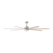 Hinkley 910672 Current 72" Smart Ceiling Fan with LED Light Kit - Brushed Nickel