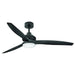 Hinkley 900160F Artiste 60" Outdoor Ceiling Fan with LED Light Kit - Matte Black