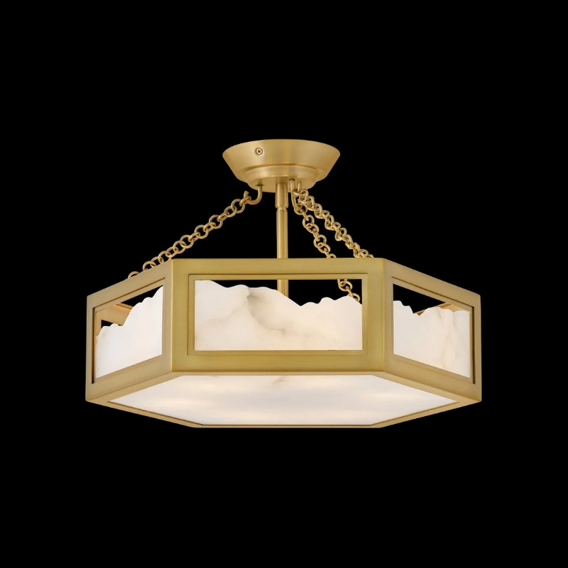 Fredrick Ramond FR41533 Veleta 6-lt 17" LED Semi Flush Mount