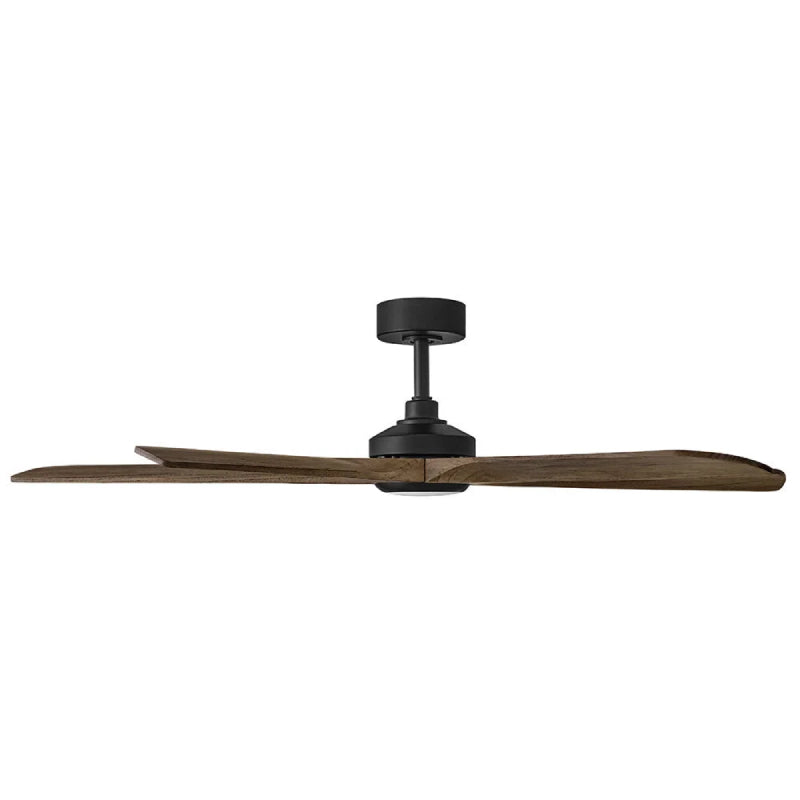 Hinkley 907358 Layton 58" Smart Ceiling Fan with LED Light Kit - Matte Black/Driftwood
