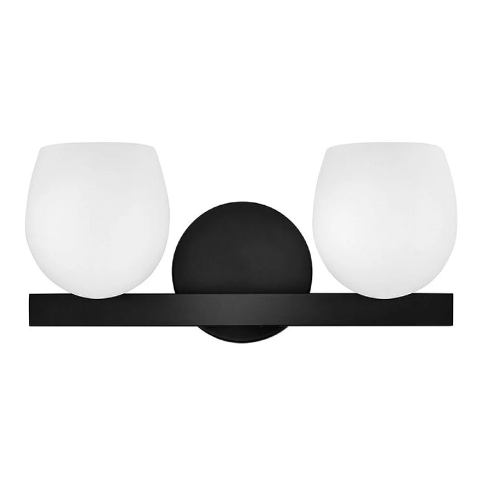 Hinkley 57022 Mae 2-lt 15" LED Vanity - Black