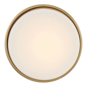 Hinkley 30070 Cedric 1-lt 5" LED Flush Mount - Lacquered Brass