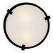 Hinkley 28963 Lowell 2-lt 13" LED Flush Mount - Black