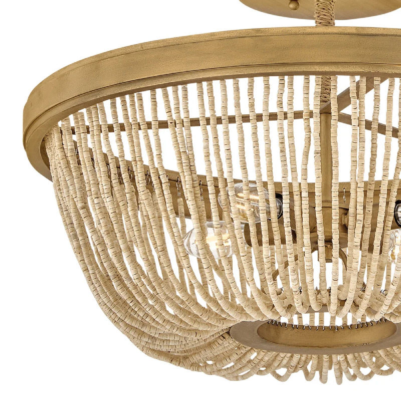 Hinkley 48613 Tula 4-lt 22" LED Semi-Flush Mount