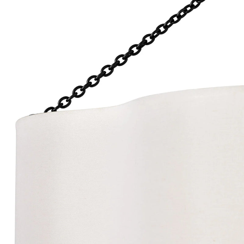 Hinkley 47735 Gwen 8-lt 32" LED Chandelier - Black