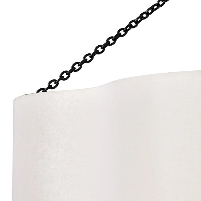 Hinkley 47735 Gwen 8-lt 32" LED Chandelier - Black