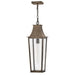 Hinkley 28892 Georgetown 1-lt 9" LED Hanging Lantern - Burnished Bronze