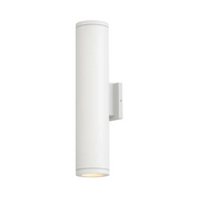 Hinkley 13598 Silo 2-lt 20" Tall LED Outdoor Wall Sconce - Textured White