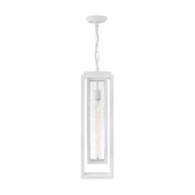 Hinkley 1006 Republic 1-lt 9" LED Hanging Lantern - Textured White