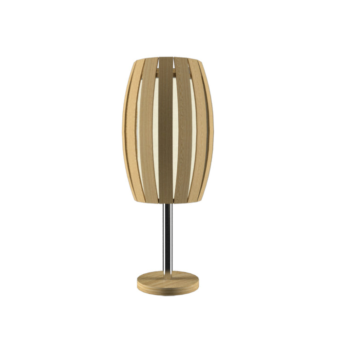 Accord 7011 Barrel 1-lt 21" Tall LED Table Lamp-Sand