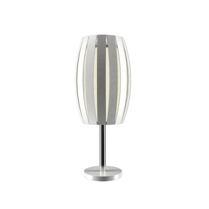 Accord 7011 Barrel 1-lt 21" Tall LED Table Lamp-Organic White