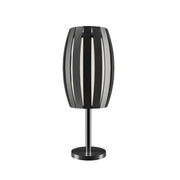Accord 7011 Barrel 1-lt 21" Tall LED Table Lamp-Organic lead Grey
