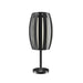 Accord 7011 Barrel 1-lt 21" Tall LED Table Lamp-Organic lead Grey