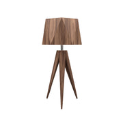 Accord 7048 Facet 1-lt 24" Tall LED Table Lamp-American Walnut