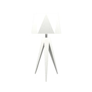 Accord 7048 Facet 1-lt 24" Tall LED Table Lamp-Organic White