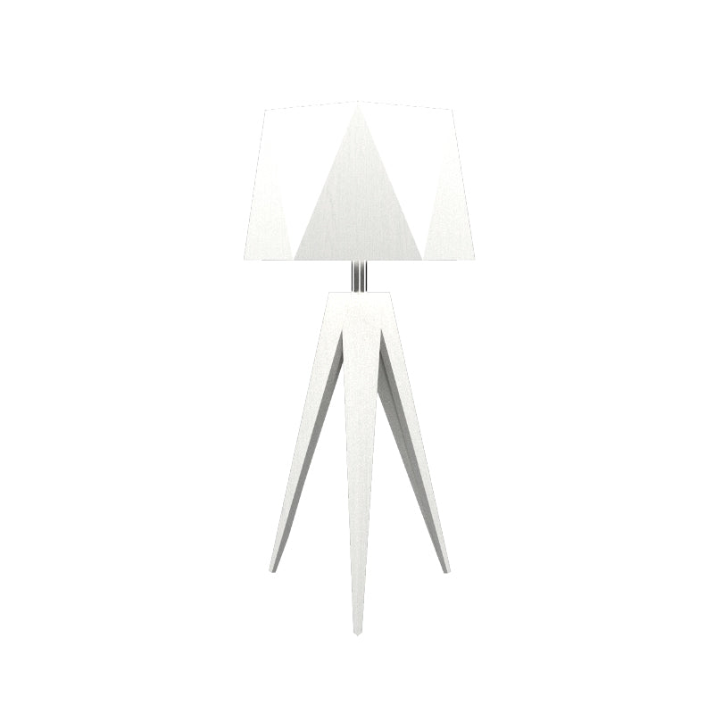 Accord 7048 Facet 1-lt 24" Tall LED Table Lamp-Organic White