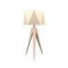 Accord 7048 Facet 1-lt 24" Tall LED Table Lamp-Organic Cappuccino