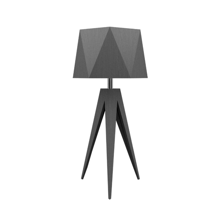 Accord 7048 Facet 1-lt 24" Tall LED Table Lamp-Organic lead Grey