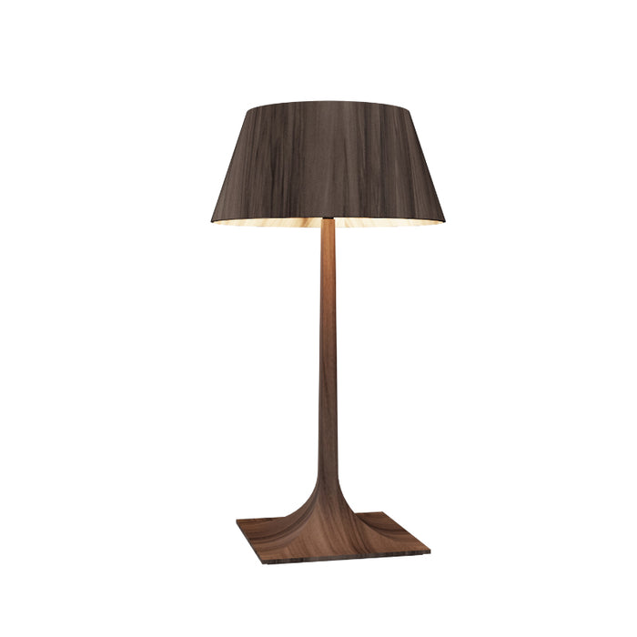 Accord 7066 Nostalgia 1-lt 29" Tall LED Table Lamp-American Walnut