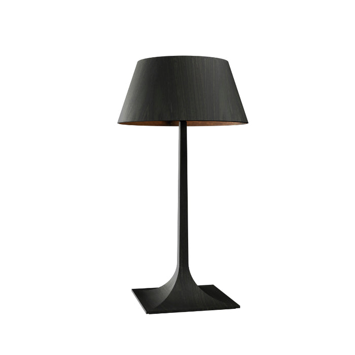 Accord 7066 Nostalgia 1-lt 29" Tall LED Table Lamp-Charcoal