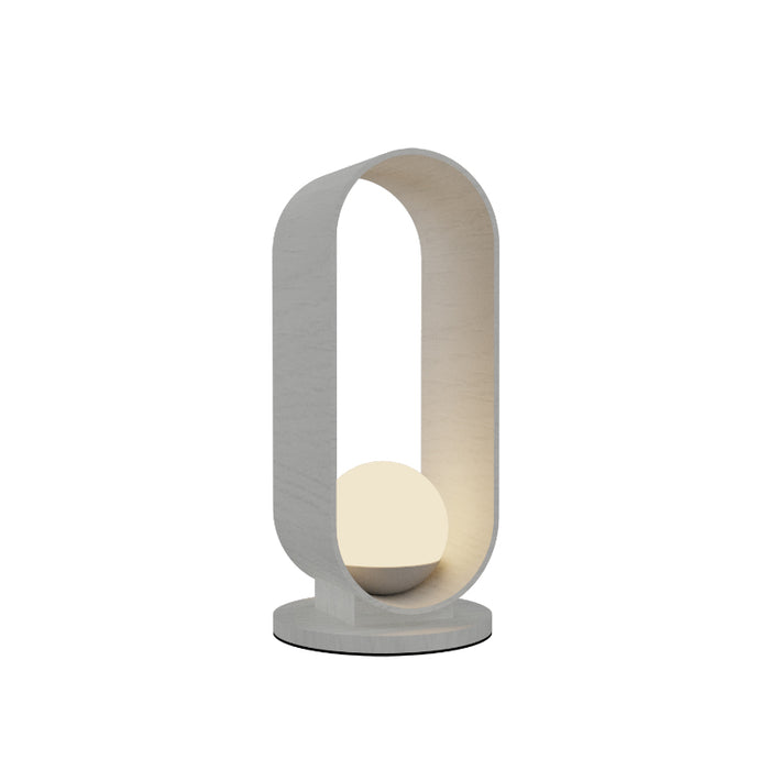 Accord 7064 Sfera 1-lt 21" Tall LED Table Lamp-Organic White
