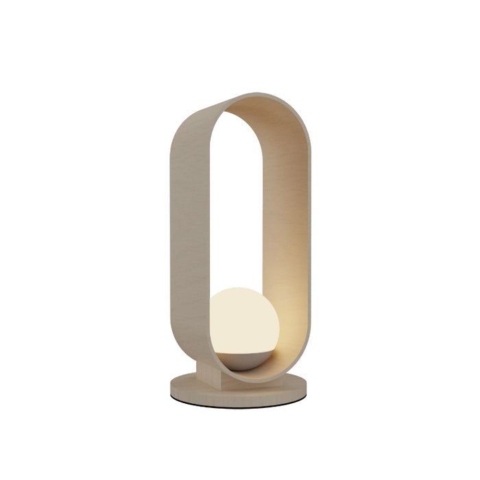 Accord 7064 Sfera 1-lt 21" Tall LED Table Lamp-Organic Cappuccino