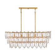 Fredrick Ramond FR32605 Amira 5-lt 45" LED Linear Pendant