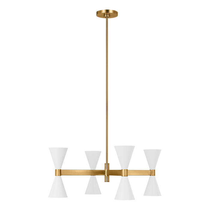 Visual Comfort AEC1078 Albertine 8-lt 48" Chandelier