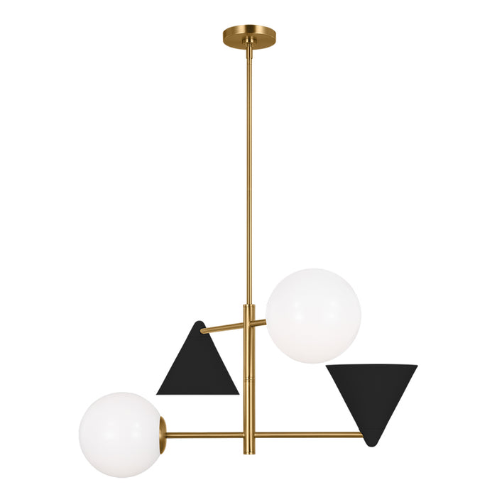 Visual Comfort AEC1114 Cosmo 4-lt 28" Chandelier
