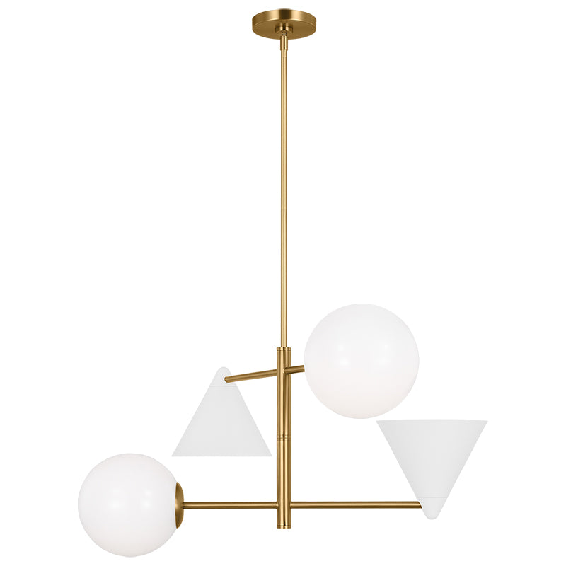 Visual Comfort AEC1114 Cosmo 4-lt 28" Chandelier