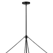 Hinkley 47735 Gwen 8-lt 32" LED Chandelier - Black