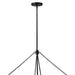 Hinkley 47735 Gwen 8-lt 32" LED Chandelier - Black