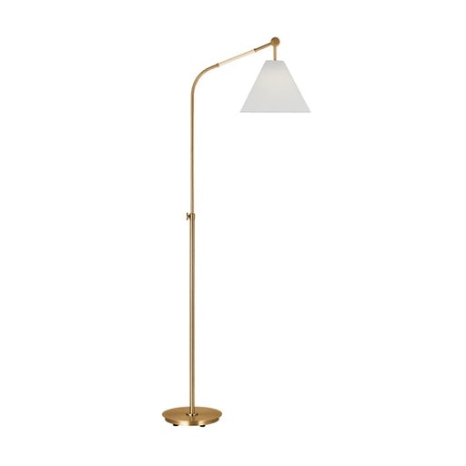 Generation AET1051 Remy 1-lt 64" Tall LED Task Floor Lamp - Burnished Brass