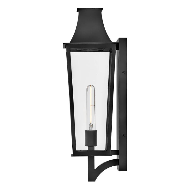 Hinkley 28894 Georgetown 1-lt 22" Tall LED Outdoor Wall Lantern - Black