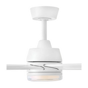 Hinkley 910672 Current 72" Smart Ceiling Fan with LED Light Kit - Matte White