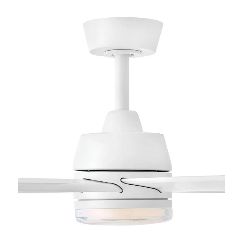 Hinkley 910672 Current 72" Smart Ceiling Fan with LED Light Kit - Matte White