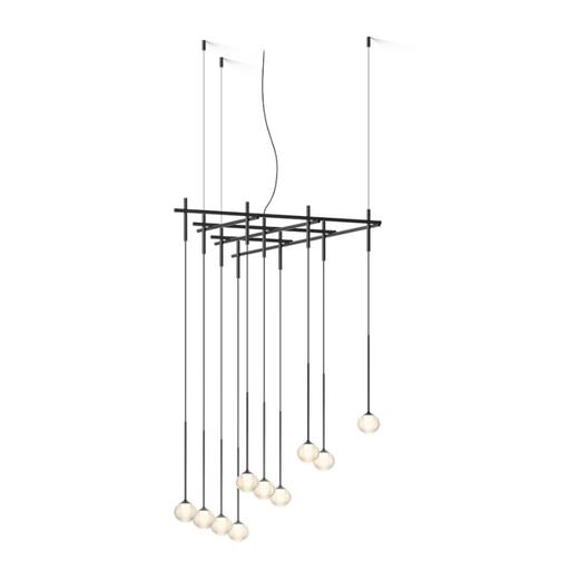 Vibia 0825 Algorithm 10-lt 33" LED Multi-Light Pendant