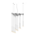Vibia 0827 Algorithm 10-lt 30" LED Multi-Light Pendant