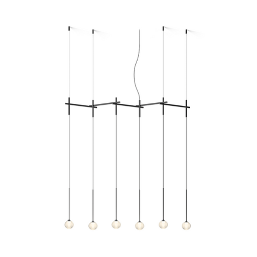 Vibia 0832 Algorithm 6-lt 49" LED Multi-Light Pendant