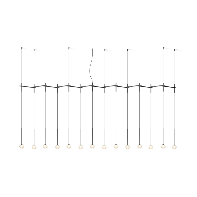 Vibia 0842 Algorithm 14-lt 121" LED Multi-Light Pendant