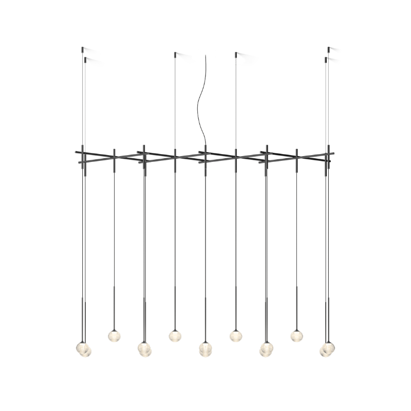 Vibia 0847 Algorithm 14-lt 72" LED Multi-Light Pendant