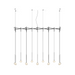 Vibia 0847 Algorithm 14-lt 72" LED Multi-Light Pendant