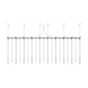 Vibia 0852 Algorithm 29-lt 157" LED Multi-Light Pendant