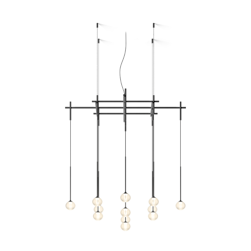 Vibia 0862 Algorithm 13-lt 43" LED Multi-Light Pendant