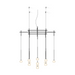Vibia 0862 Algorithm 13-lt 43" LED Multi-Light Pendant