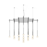Vibia 0867 Algorithm 25-lt 63" LED Multi-Light Pendant